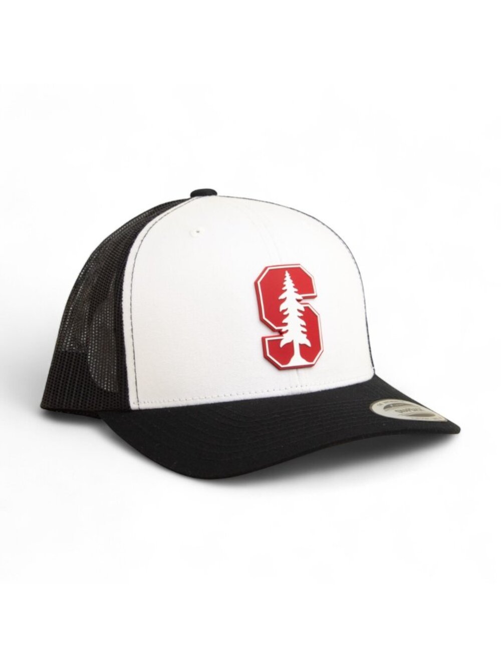 Stanford Cardinal YP Snapback Hat- White/ Black